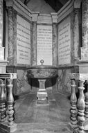 Fonts baptismaux et couvercle, église paroissiale Saint-Médard (Billé)