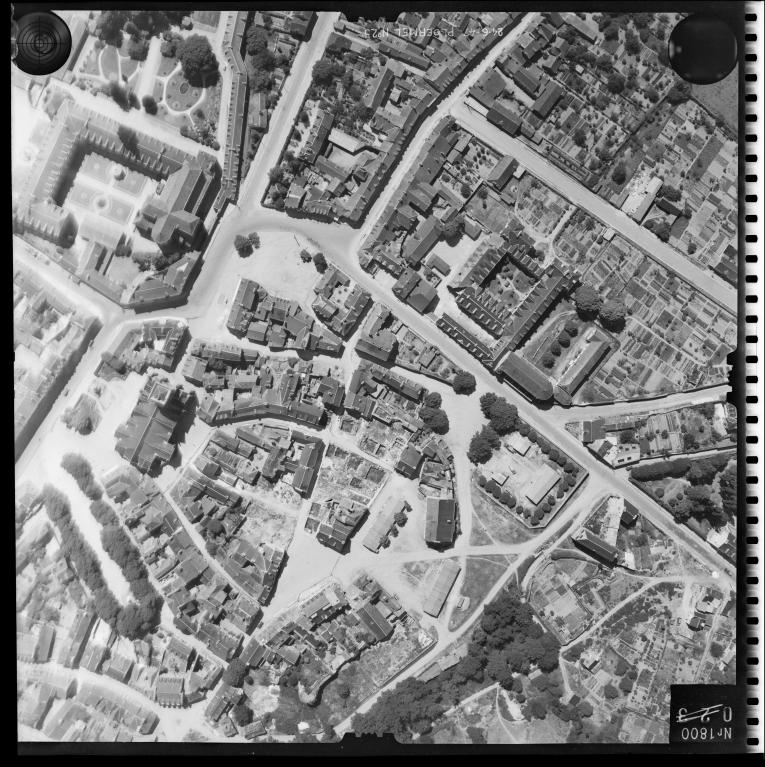 Maisons disparues, rue de Beaumanoir (Ploërmel)