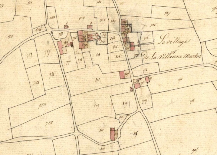 Écart de la Vilaune Martin, la Vilaune Martin (La Chapelle-Saint-Aubert)