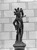 Statue (d'applique, petite nature) : saint Sébastien, église Notre-Dame (Rimou)