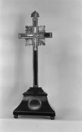 Croix-reliquaire, église paroissiale Notre-Dame (Bourg-des-Comptes)