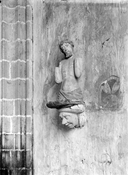 Statue : les cinq plaies, chapelle Saint-Fiacre (Le Faouët)