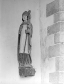 Statue (petite nature), chapelle Saint-Isaac de Coataudren (Langonnet)