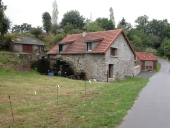 Moulin à farine de la Ville au Lard, actuellement maison (Trébry)