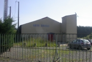 Usine de fibre de bois (usine de cageots), actuellement discothèque, Toul Guen (Plouézec)