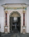 Clôture des fonts baptismaux, église paroissiale Saint-Pérec (Lopérec)