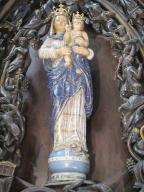 Statue : Vierge à l'Enfant dite Notre-Dame de Bonne Nouvelle, église Notre-Dame-de-Bonne-Nouvelle (Paimpol)