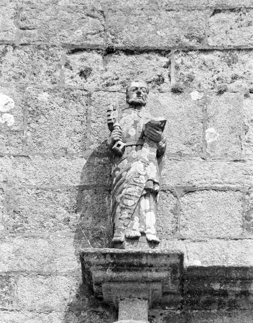 Statue (d'applique) : saint Pierre, église paroissiale Saint-Jérôme (Cast)