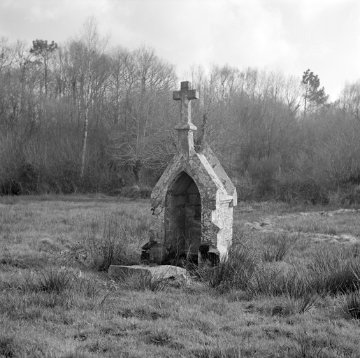 Fontaine de dévotion, près du Clos du Verger (Locmaria-Grand-Champ)