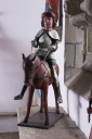 Groupe sculpté (statue équestre) : Saint Julien