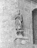 Statue (petite nature) : saint Paul, église paroissiale Saint-Clet (Cléden-Cap-Sizun)