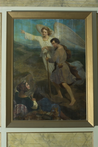 Tableau d'autel : L' Ange gardien
