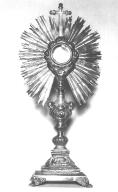 Ostensoir, église paroissiale Notre-Dame, la Telhaie (Guer)