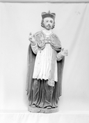 Statue (petite nature) : saint Mathurin, chapelle Saint-Antoine (Guiscriff)