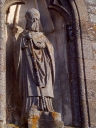 Statue (petite nature) : saint Magloire