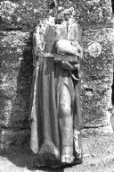 Statue (statuette) : saint Jean-Baptiste, église paroissiale Saint-Gorgon (Plovan)