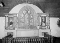 Retable (retable architecturé), chapelle Sainte-Barbe (Ploéven)