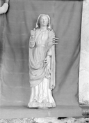 Statue (d'applique, petite nature) : sainte Ursule, chapelle Saint-Fiacre (Le Faouët)