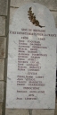 Tableau commémoratif des morts