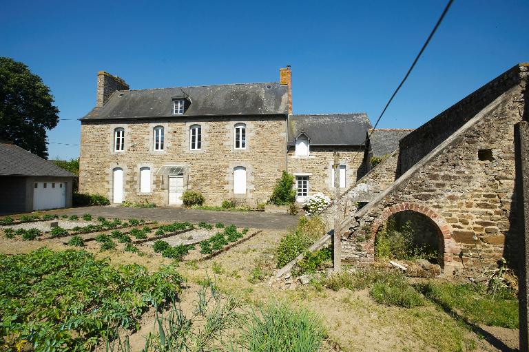 Presbytère, rue Saint-Lézin (La Chapelle-Janson fusionnée en La Chapelle-Fleurigné en 2024)