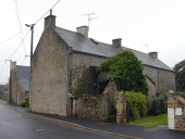 Alignement de maisons, 7 à 11 rue Montfortins (La Richardais)