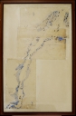 Dessin aquarellé : 'Carte du Trieux'