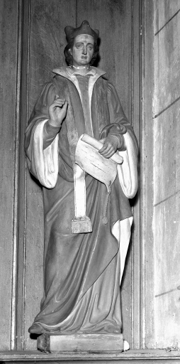 Statue (petite nature) : saint Yves de Tréguier