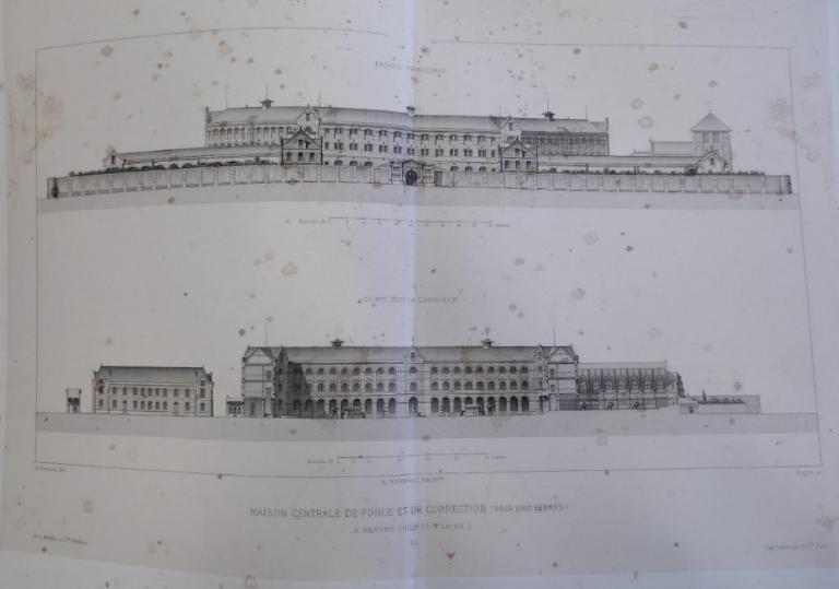 Prison, dite maison centrale, rue Paul-Féval (Rennes)