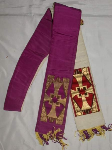 Étole pastorale réversible 3