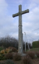 Croix de chemin, Kerviarc'h, rue de la Croix Rouge ; rue de Menic ; rue de la Pierre couchée (Binic fusionnée en Binic-Etables-sur-Mer en 2016)