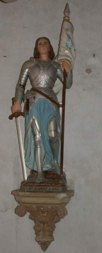 Statue sur culot : Sainte Jeanne d'Arc