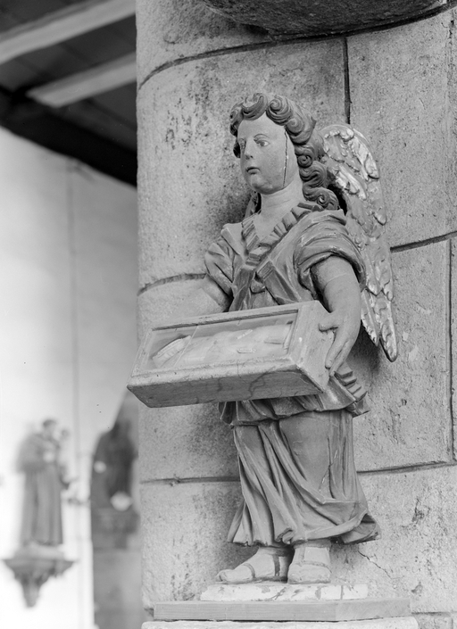 Statue-reliquaire (statuette), église paroissiale Saint-Pierre (Ploërdut)