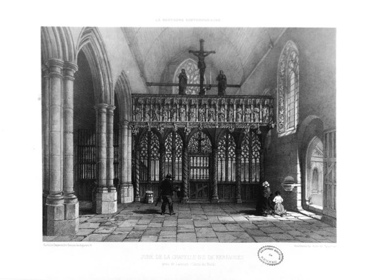Jubé de la chapelle Notre-Dame de Kerfons (Ploubezre)