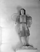 Statue (petite nature) : saint Isidore, chapelle Saint-Armel (Caden)