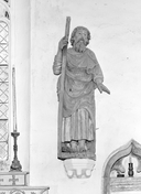 Statue (d'applique, petite nature) : saint André, chapelle Saint-Germain (Séglien)