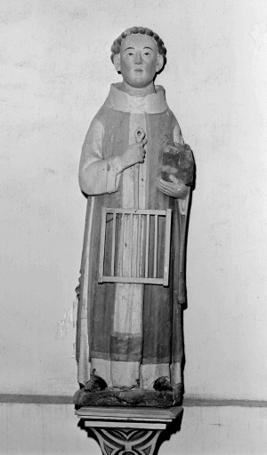 Statue : saint Laurent (La Ferrière fusionnée en Plémet en 2016)
