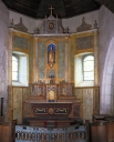 Ensemble du maître-autel : autel, retable, tabernacle, 2 gradins, 3 degrés
