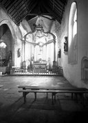 Autel, baldaquin (maître-autel, autel tombeau), chapelle Saint-Nicolas (Gourin)