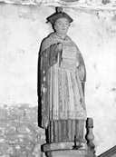 Statue (d'applique, petite nature) : saint Yves de Tréguier, chapelle Saint-Jean (Séglien)