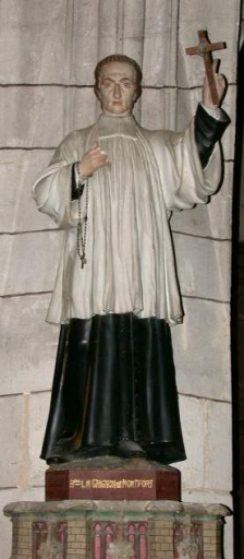 Statue sur culot : Bienheureux Louis-Marie Grignion de Montfort