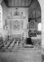 Ensemble de 2 retables latéraux : Nativité ; Descente de croix, église paroissiale Saint-Pierre (Spézet)