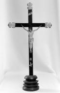 Croix d'autel, église paroissiale Saint-Pierre (Pleudaniel)