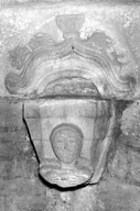 Bénitier, église paroissiale Saint-Gervais, Saint-Protais (Guenroc)