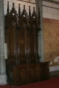 Ensemble de 2x3 stalles et lambris de demi-revêtement