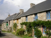 Alignement de maisons, 1-9 passage de la Rangée Monnet (Saint-Père-Marc-en-Poulet)