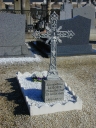 Tombeau de Jacqueline LEROUX, rue Notre-Dame de Lourdes (Domalain)