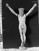 Statue (statuette, d'applique) : Christ en croix, chapelle Sainte-Marie-Madeleine (Plaudren)