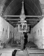 Calvaire : calvaire, saint évêque, chapelle Notre-Dame-du-Loc (Saint-Avé)