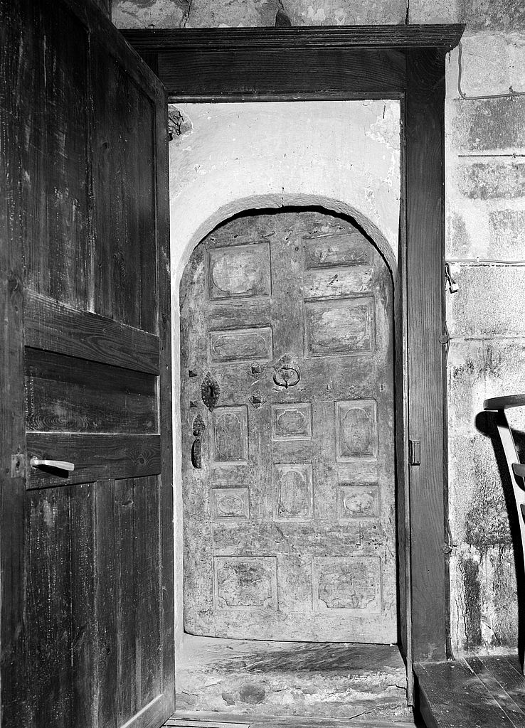 Vantail (1), église paroissiale Saint-Jérôme (Cast)