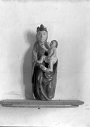 Statue (statuette) : Vierge à l'Enfant, chapelle Saint-Symphorien (Gourin)